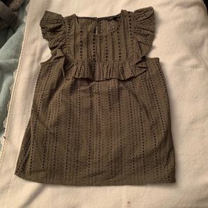 NWOT Banana Republic eyelet tank
